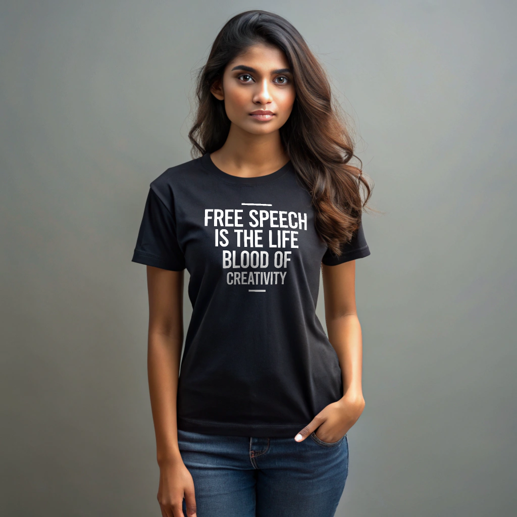 Free Speech Fuels Creativity Unisex T-shirt
